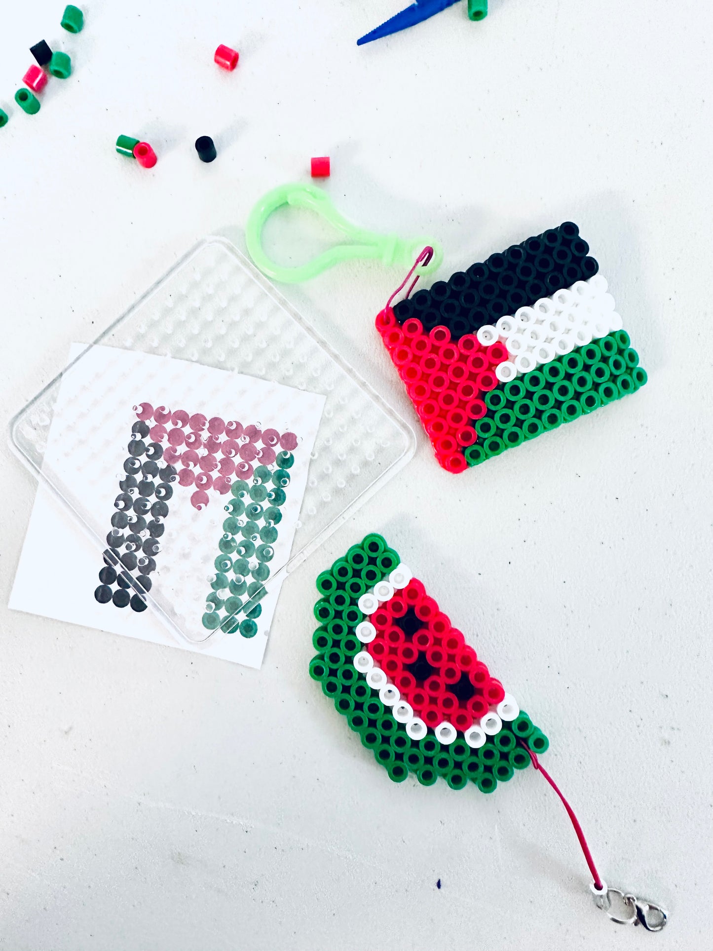 Palestine Fusion bead keychain Craft Kit