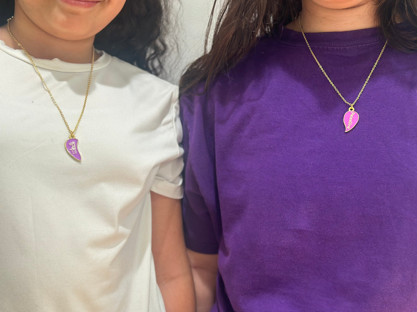 Palestine friendship necklace