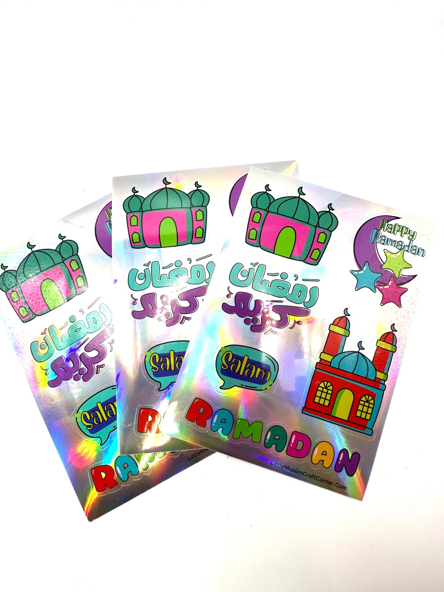 Ramadan sticker sheets (5pc)