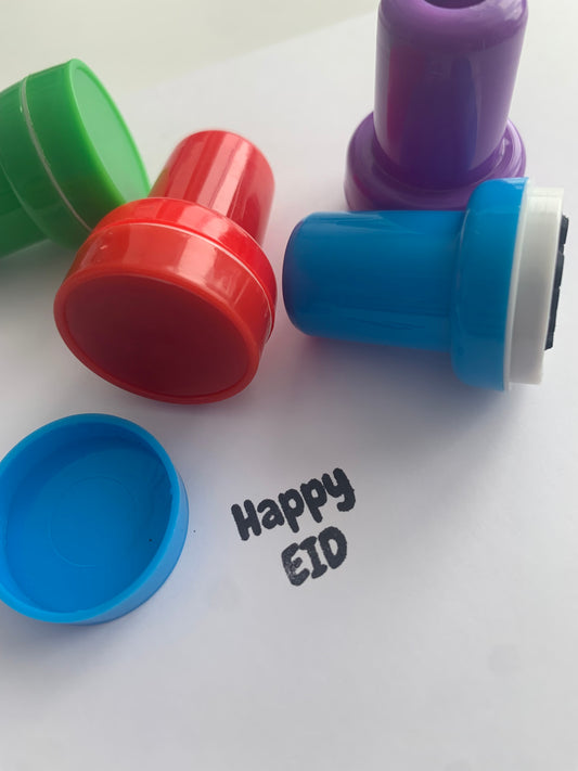 Happy Eid Stamps 8 pieces