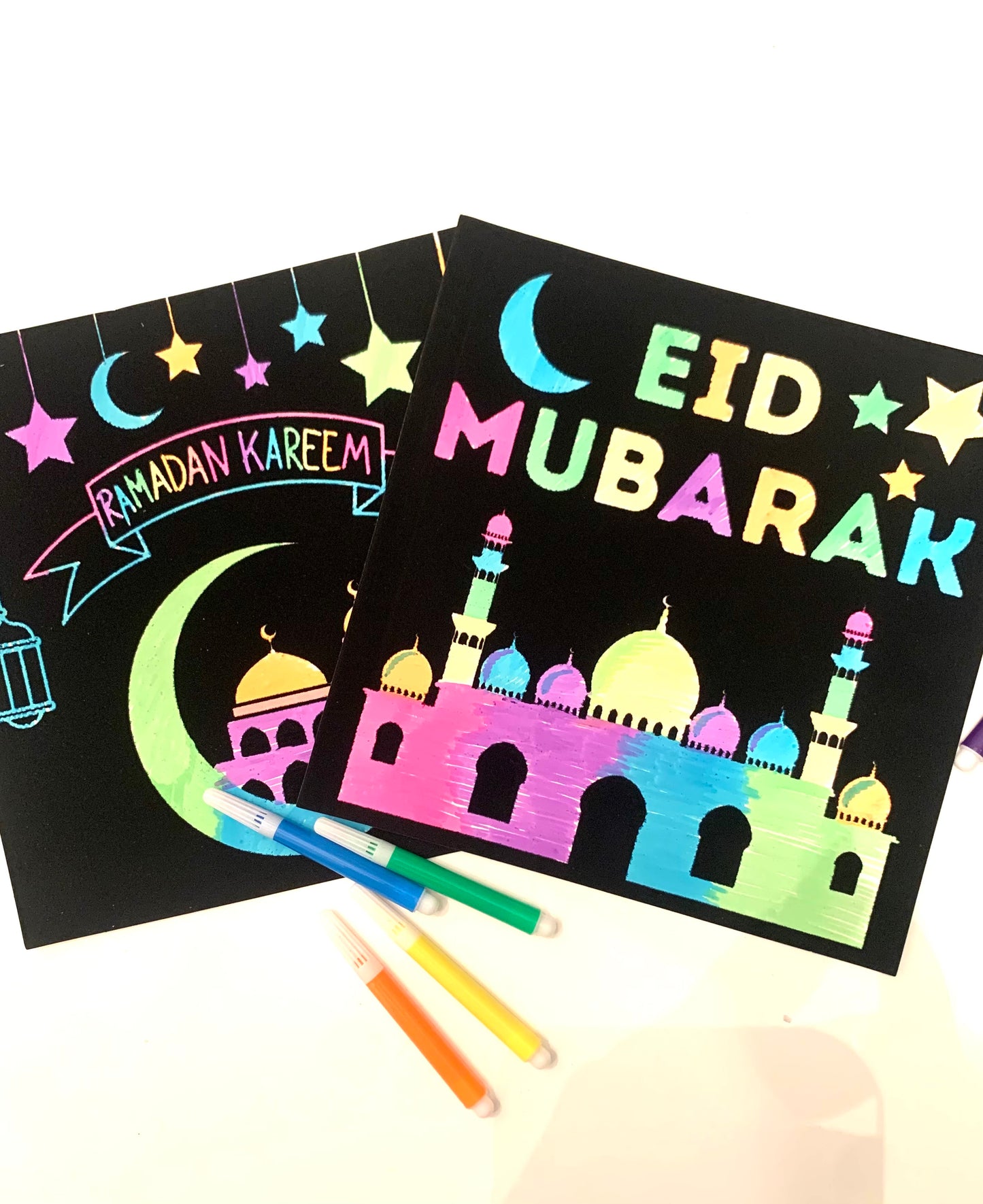 Ramadan or Eid Velvet Art Craft