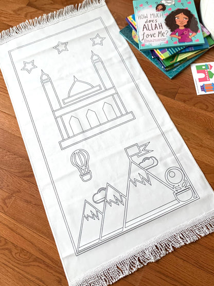 Color your own prayer mat kit