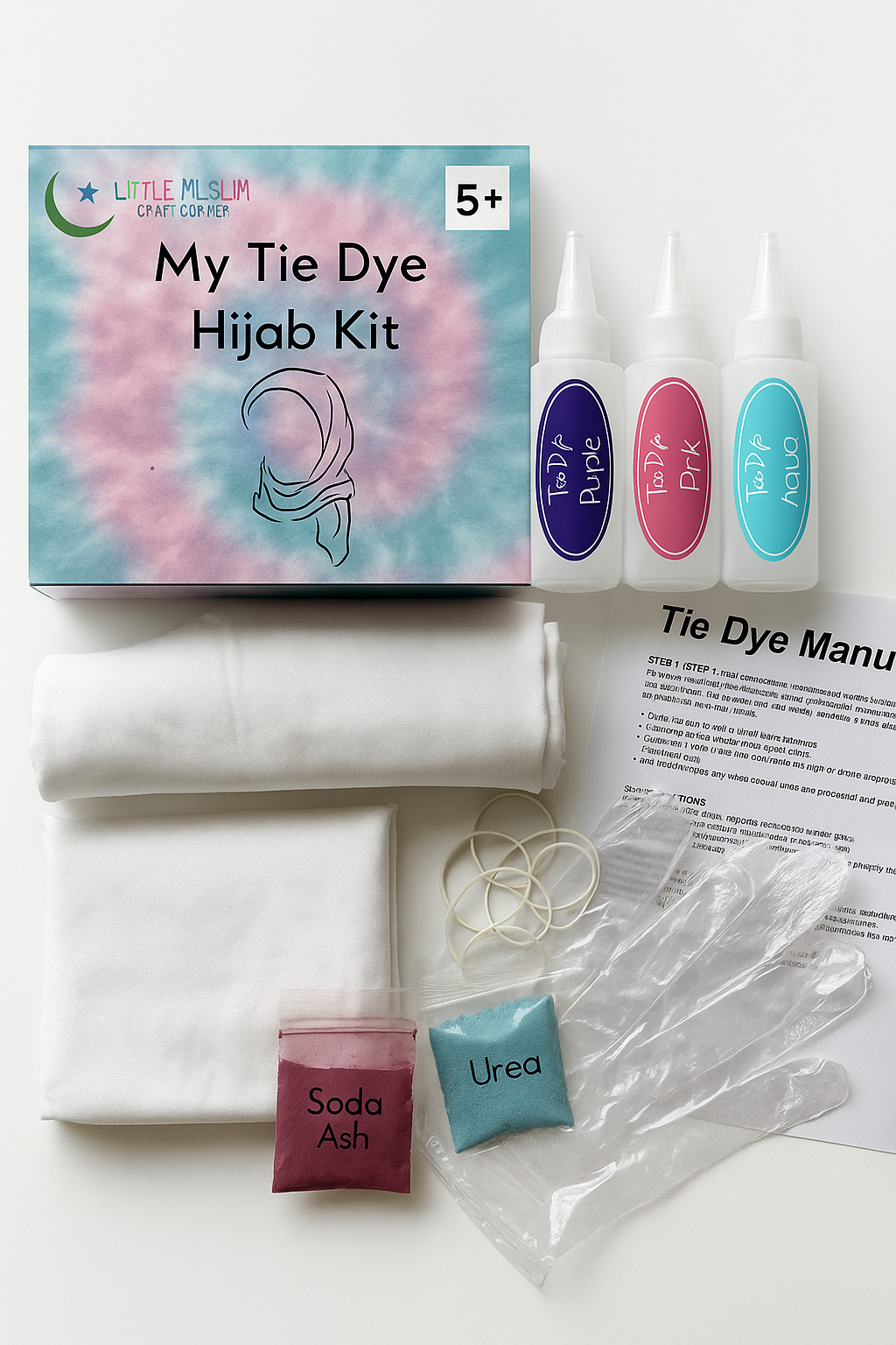 My Tie Dye Hijab kit