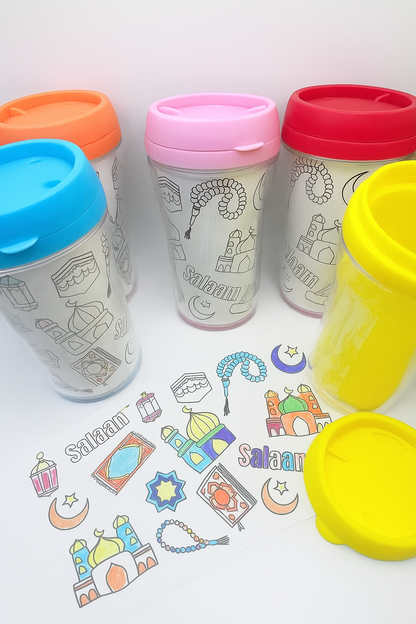 Color your own tumbler cup