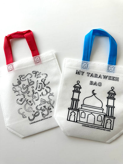 Non woven little Muslim tote