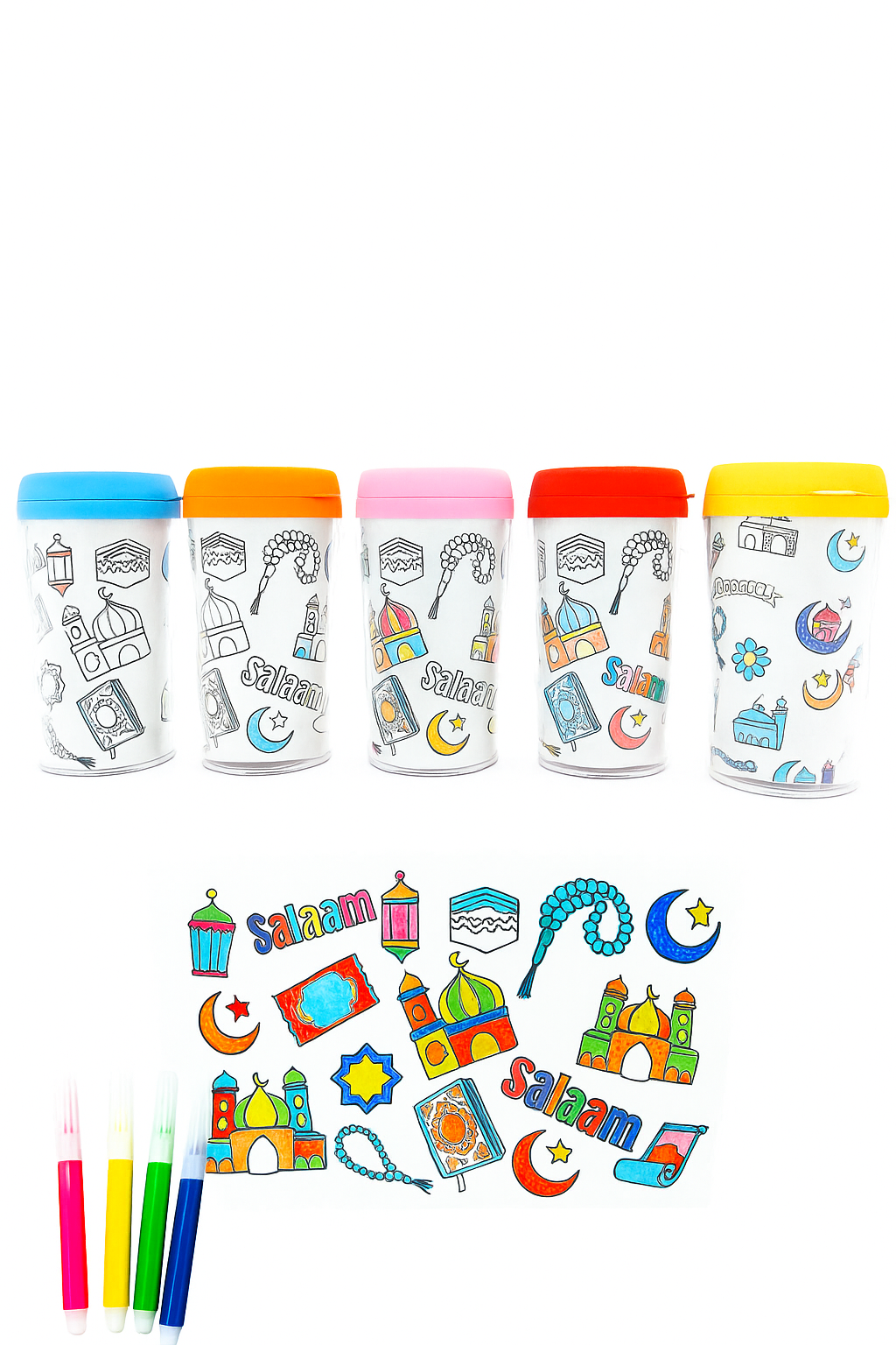 Color your own tumbler cup