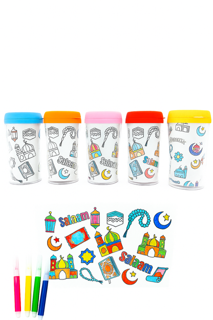 Color your own tumbler cup