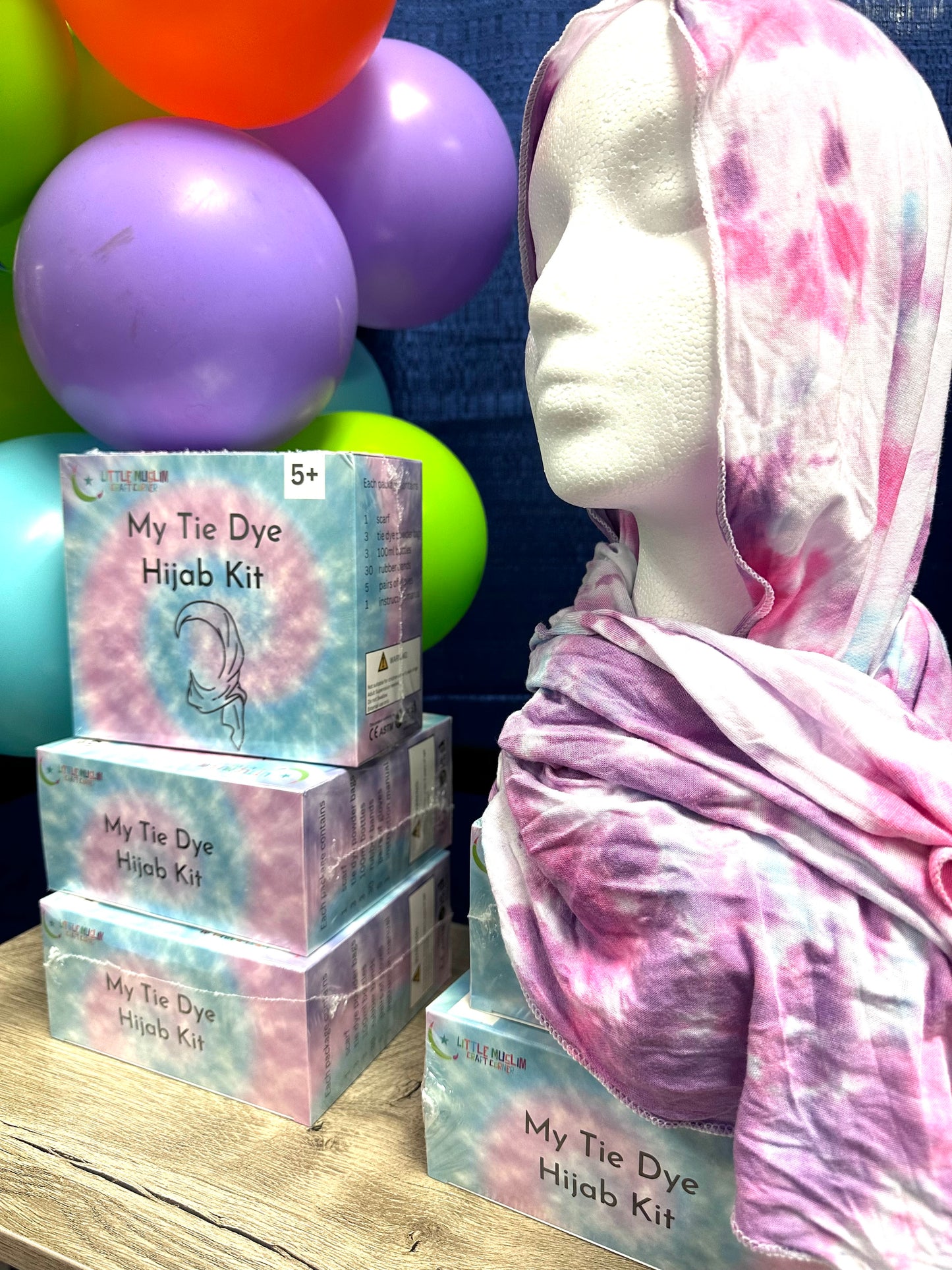 My Tie Dye Hijab kit