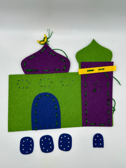 Little Muslim Felt Sewing Kit