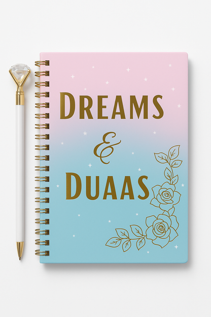 Dreams and Duaas Notebook/Journal