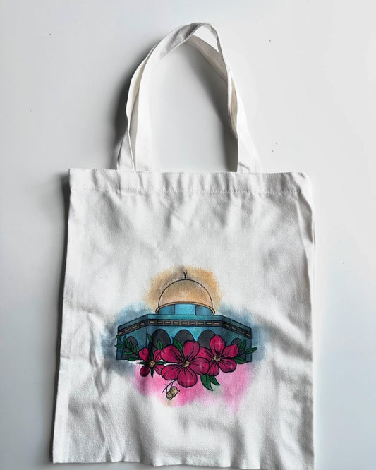 Palestine tote bag craft