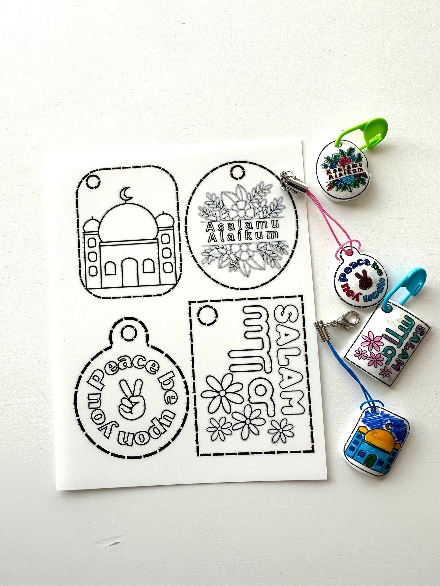 Little Muslim Shrink art kit