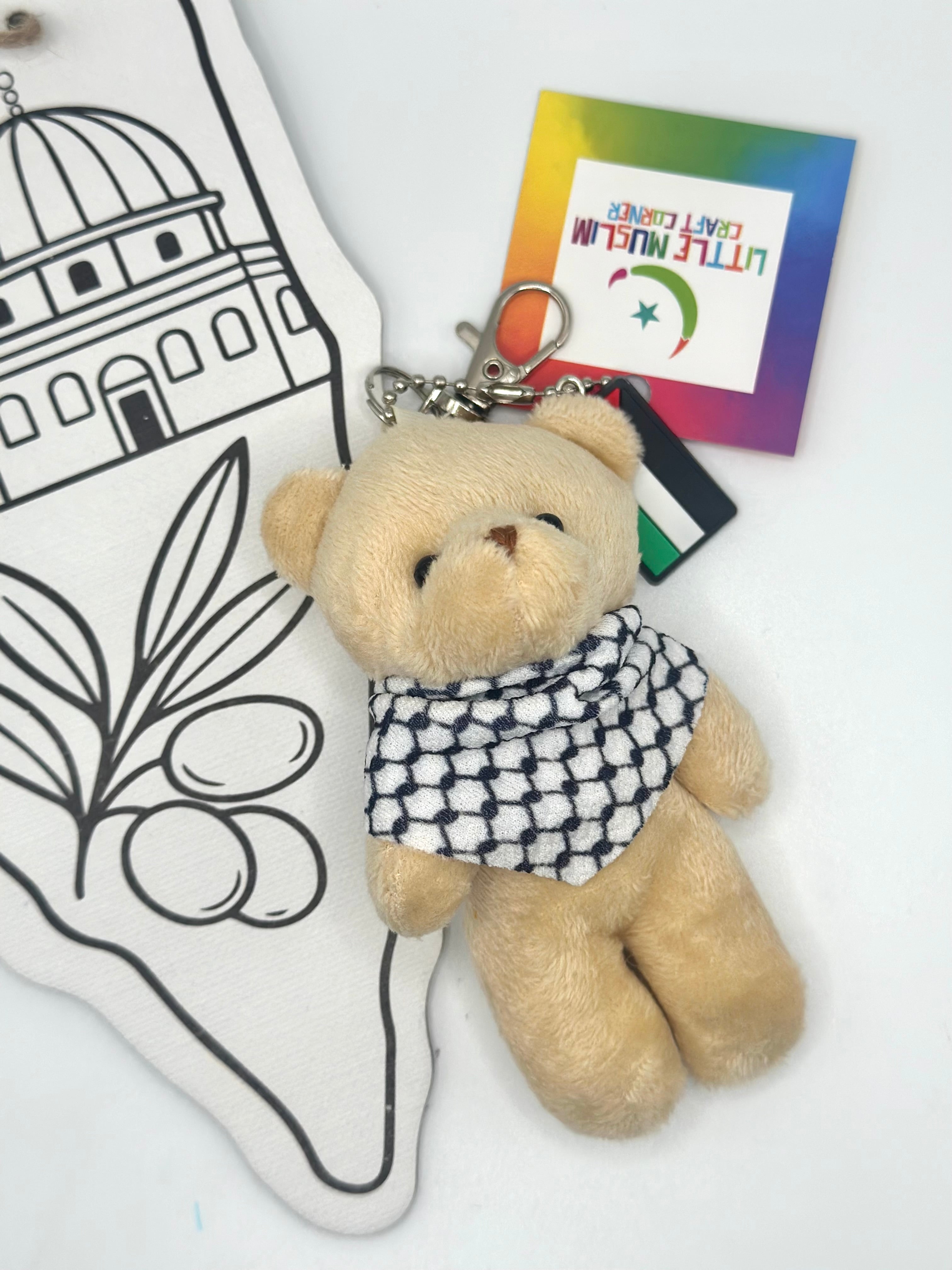 5in Pali bear keychain – Little Muslim Craft Corner