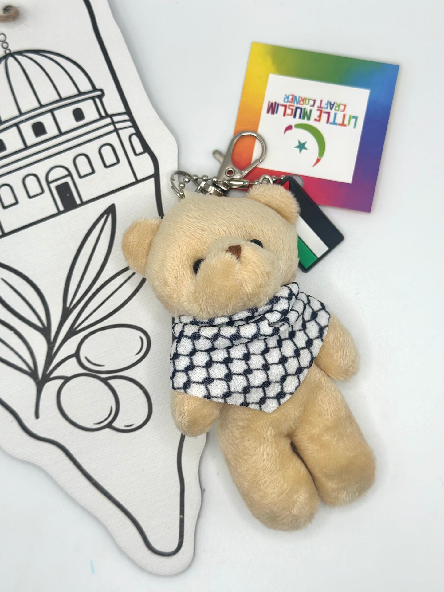 5in Pali bear keychain